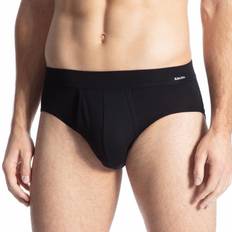 Calida Cotton Code with Fly Brief - Black