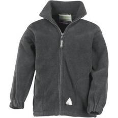 Result Kid's Full Zip Active Anti Pilling Fleece Jacket - Oxford Grey