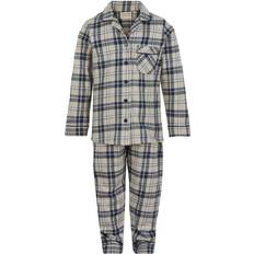 Minymo Check Pajamas - Beige Melange (131666-2055)