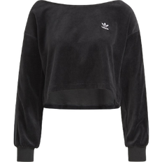 Adidas Women's Loungewear Sweatshirt - Black