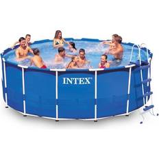 Badebassenger Intex Metal Frame Pool Ø4.57x1.22m