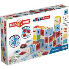 Bauklötze reduziert Geomag Magicube Word Building