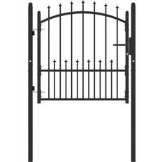 vidaXL Fence Gate with Spikes 102x150cm