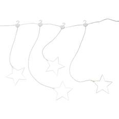 Konstsmide Curtain Acrylic Stars Lichterkette 8 Lampen