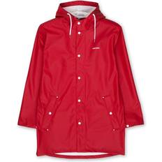 Red - Unisex Rain Clothes Tretorn Wings Rain Jacket Unisex - Autumn Red