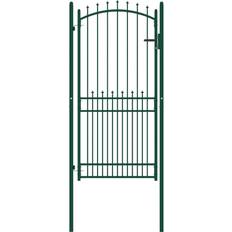 vidaXL Fence Gate with Spikes 102x250cm