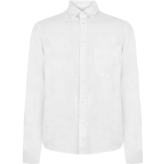 Linen Shirts - Men - XL Vilebrequin Linen Solid Shirt - White