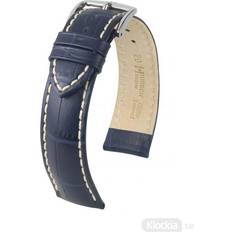 Watch Straps Hirsch Modena 18mm Blue