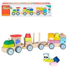 Woomax Wooden Train with Animals