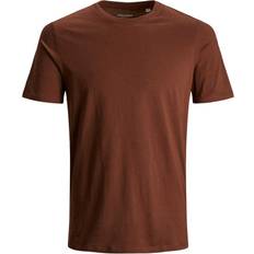 Jack & Jones Cotton T-shirt - Brown/Chocolate Fondant