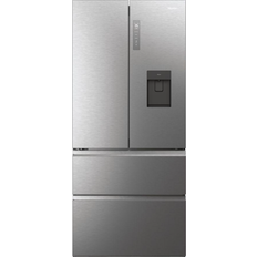 Freistehende Gefriergeräte - French Doors Gefrierschränke Haier HFW7819EWMP Silber