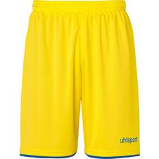 Uhlsport Club Shorts Unisex - Lime Yellow/Azurblue