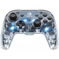 PDP Afterglow Deluxe+ Audio Wireless Controller - Transparent
