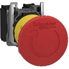 Schneider Electric XB5AS8444, Red Emergency Stop Trig ISO13850 Turn