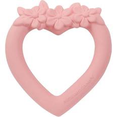 A Little Lovely Company Teething Ring Sweet heart