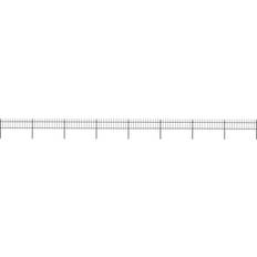 vidaXL Garden Fence with Spear Top 1360x110cm