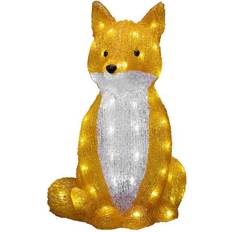 Konstsmide Acrylic Sitting Fox Julelampe 40cm