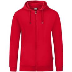 JAKO Organic Hooded Jacket Unisex - Red