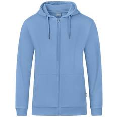 JAKO Organic Hooded Jacket Unisex - Ice Blue