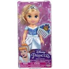 Dolls & Doll Houses JAKKS Pacific DISNEY PRINCESSDisney Princess 15cm Cinderella Petite Doll with Comb