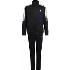 Adidas Kid's Sereno Tracksuit - Black/White (GS8907)