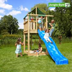 Jungle Gym Play Tower Complet Lodge Incl Roller Coaster