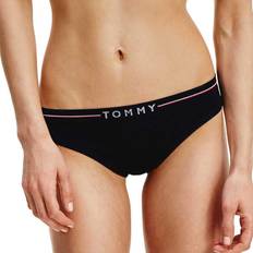 Blau - Damen - Nylon - Strings Slips Tommy Hilfiger Seamless Logo Thong - Desert Sky