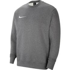 Grå Collegegensere Nike Youth Park 20 Crewneck - Charcoal Heather/White (CW6904-071)