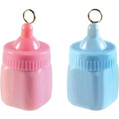 Ballongvekter Amscan 114539.108 Baby Bottle Balloon Weight Pastel Blue Pack of 12