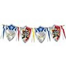 Folat Knights Party Bunting Shields 6 metres Long