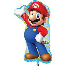 Folieballonger Vegaoo Amscan 3201001 Super Mario Foil SuperShape Balloon 33"