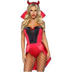 Teufel & Dämonen Kostüme & Verkleidungen Leg Avenue Darling Devil Deluxe Masquerade Costume