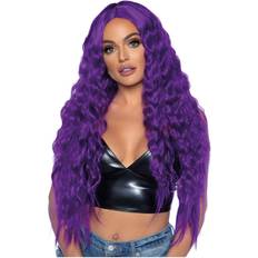 Leg Avenue Beach Wave Wig Purple