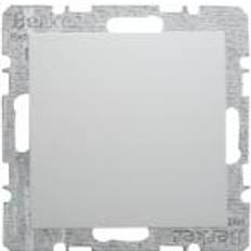 Berker Hager – Blind Plate with Frame Claw S1/B1/B3/B7 Polar White