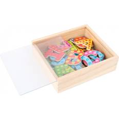 Holzspielzeug Magnetfiguren Small Foot Colourful Magnetic Letters