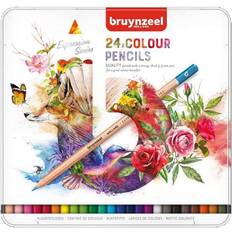 Water Based Colored Pencils Royal Talens Bruynzeel Watercolor Pencil Expression Tin