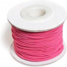 Elastiskt Snöre Pink 1,2mm 25m