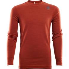 Aclima Junior Lightwool Crew Neck - Red Ochre (103150-234)