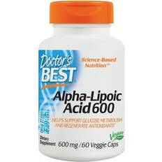 Doctor's Best Doctor's Best, besten Alpha-Liponsäure 600 mg, 60 Veggie Caps 60 Stk.