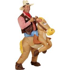 Widmann Cowboy in Inflatable Horse Costume