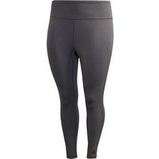 Adidas Believe This Solid 7/8 Plus Tights Women - Dark Grey Heather