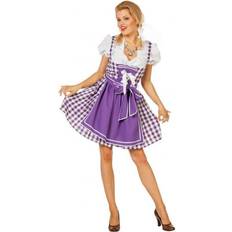 Lilla Kostymer Wilbers Karnaval Tyrolean Purple Dress