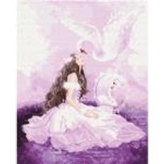 Maling Picture Paint it! Painting by numbers Princess and swan