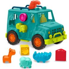 Tiere Steckwürfel B.Toys Pick Box Truck With Animals