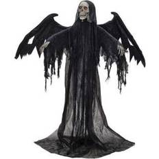 Europalms Halloween Black Angel, 175x100x66cm