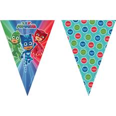 Procos Super PJ Masks Plastic Bunting, Multi-Coloured, 5PR88636