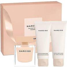 Gaveesker Narciso Rodriguez Narciso Poudree Gift Set EdP 50ml + Shower Cream 50ml + Body Lotion 50ml