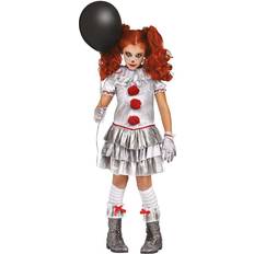 Fun World Carnevil Clown Costume for Girls