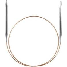 Addi Circular Knitting Needle, Aluminium, Silver, 6,5/80cm