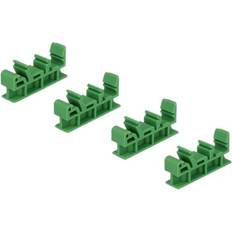 Kabelklammer DeLock Din Rail Clip For Pcb 4 Pieces